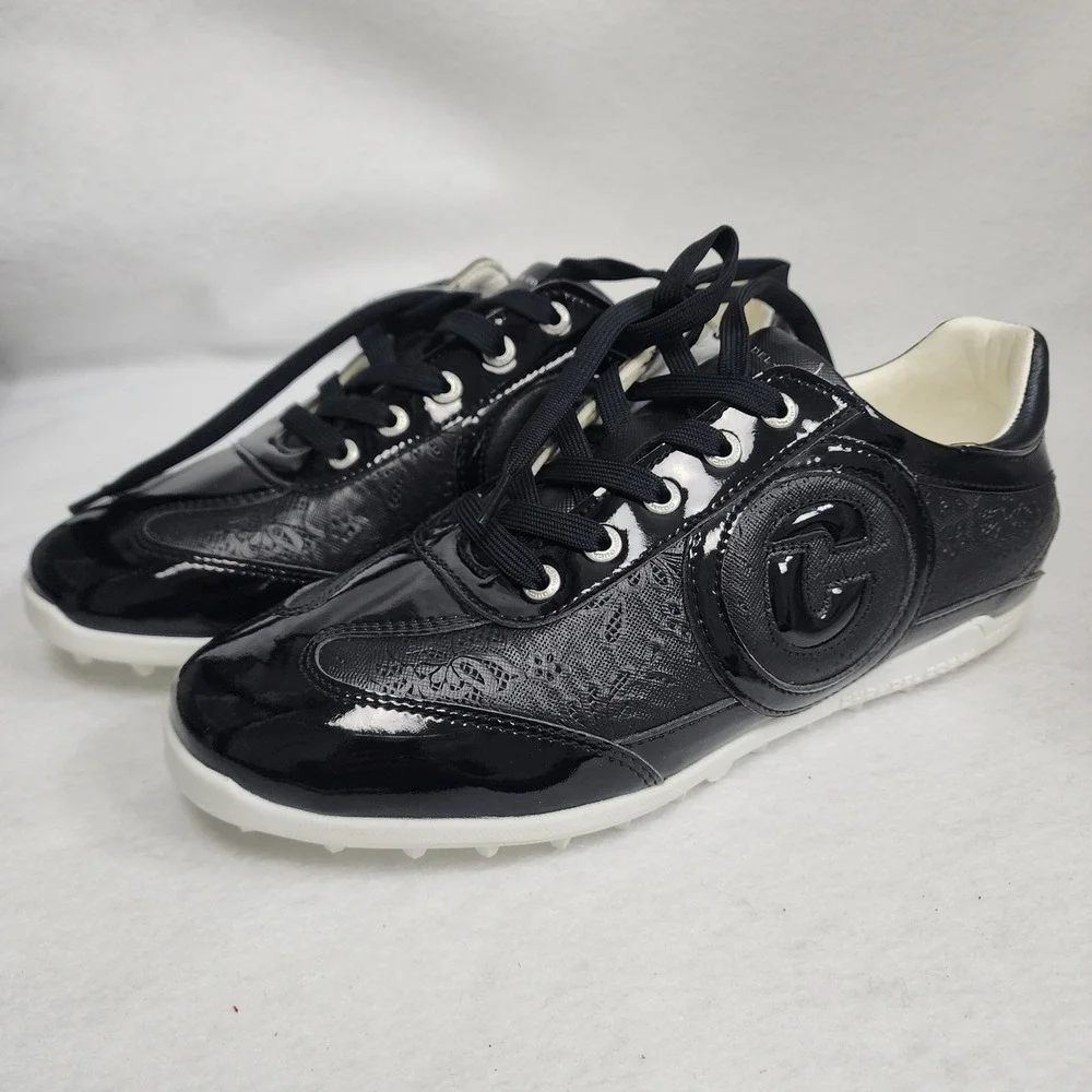 Duca Del Cosma Kubananeo Womens US 9.5 Golf Shoes Black Waterproof Sneakers